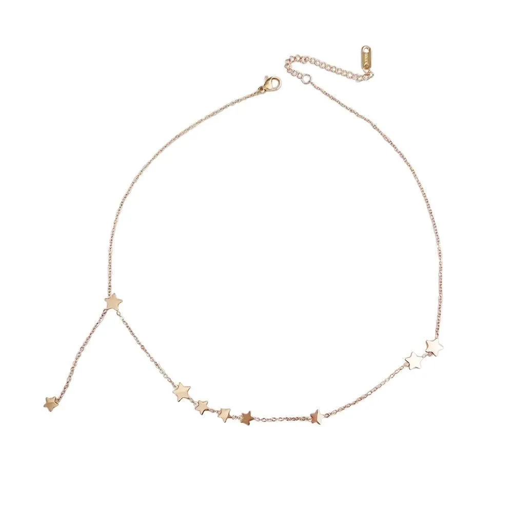 Necklaces Charm Jewelry Stainless Steel Stars Fashion #ET206