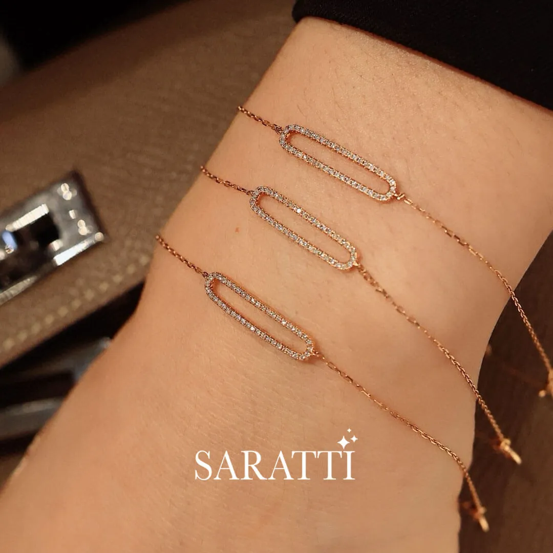 Saren Classic Diamond Bracelet for Women