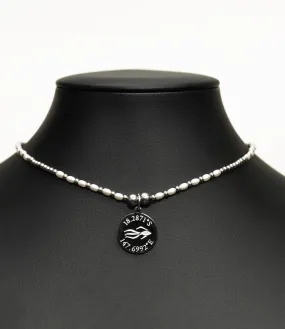 Scales - AR Pearl - Beaded Choker Necklace
